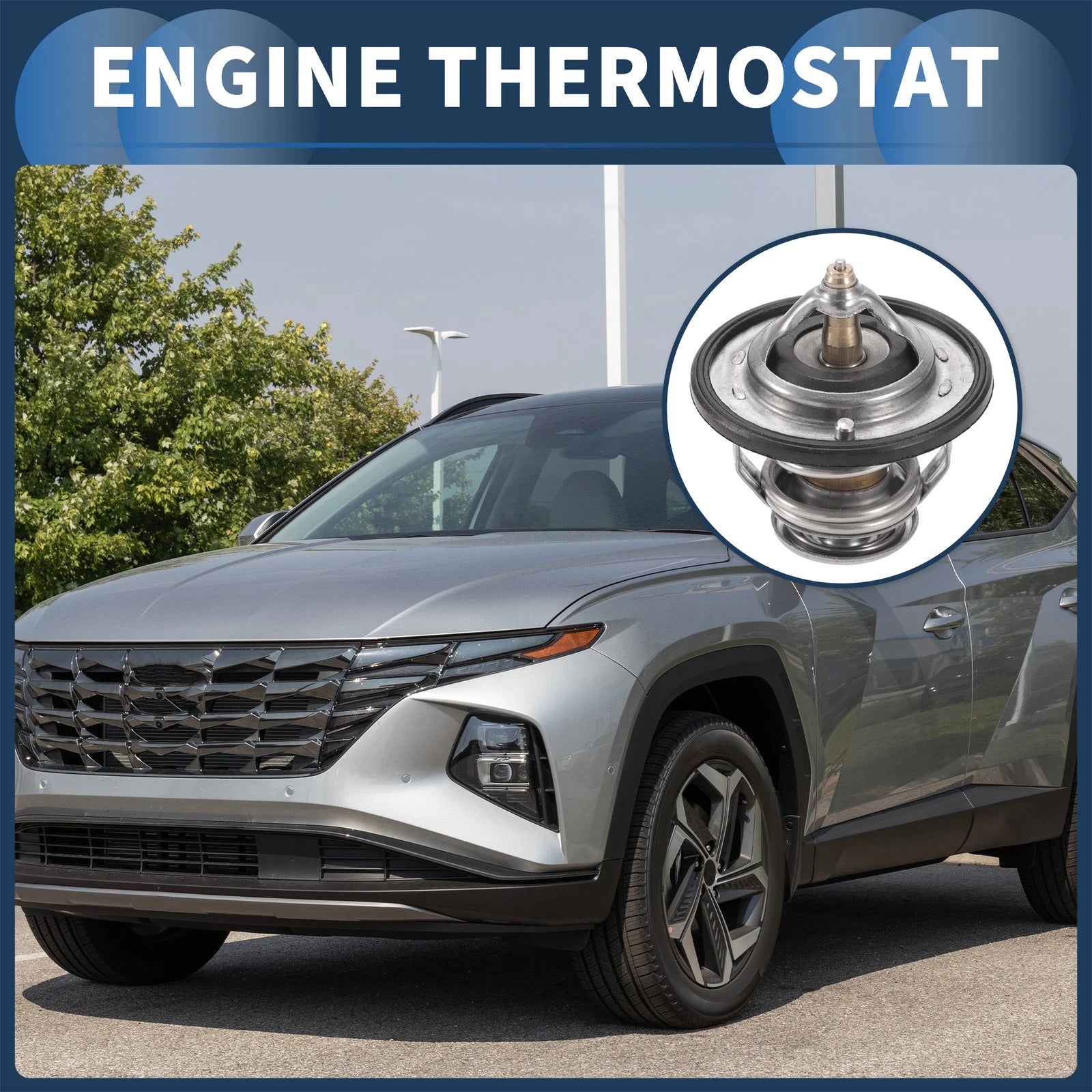 Engine Coolant Thermostat Replacement for Hyundai Tucson 2.0L (2016–2018)