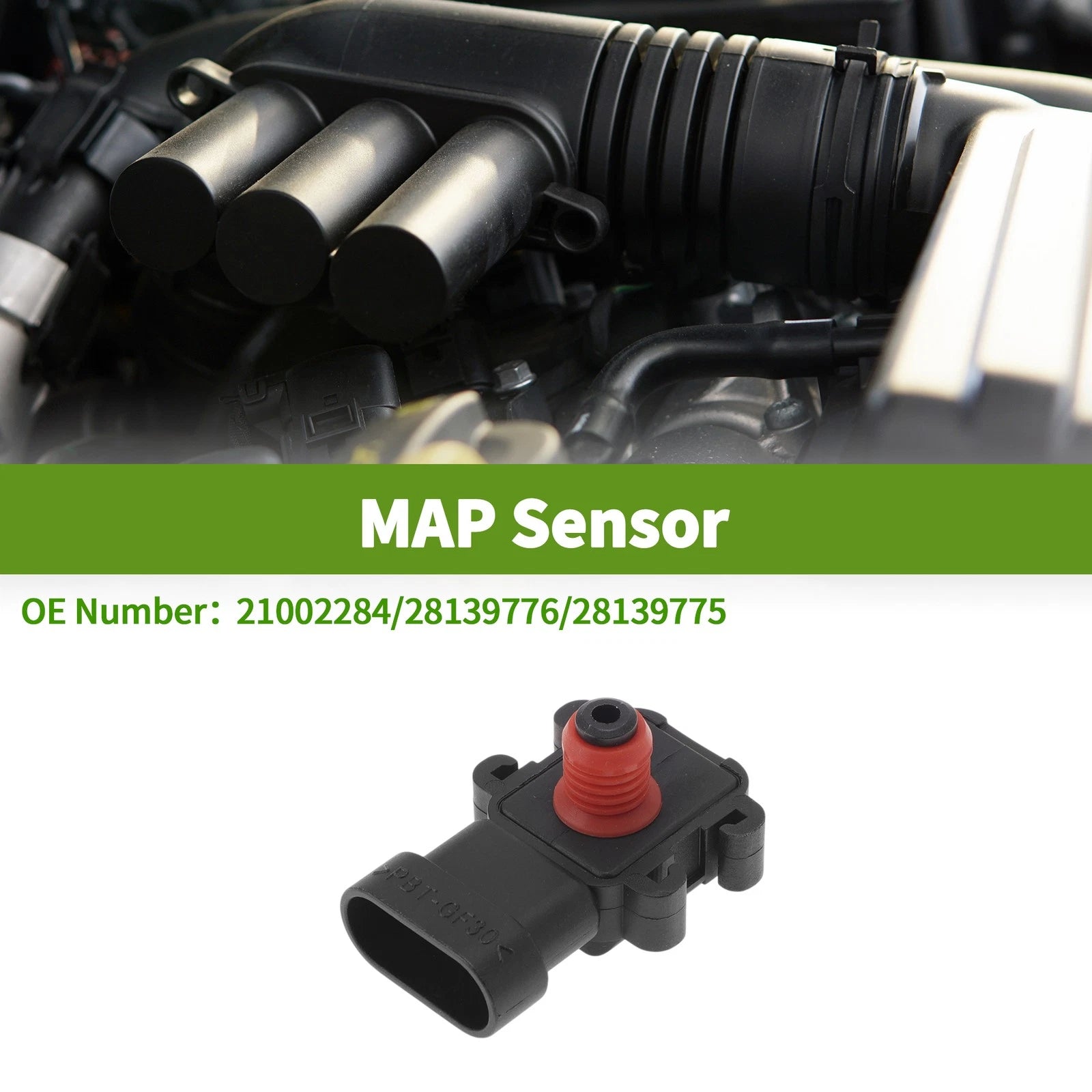 Manifold Absolute Pressure MAP Sensor Replacement for Chevrolet Silverado 3500 (2011–2020)