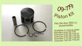 Piston Kit 0.75 Oversize with Ring for Ski Doo 550 Skandic (2009–2009)