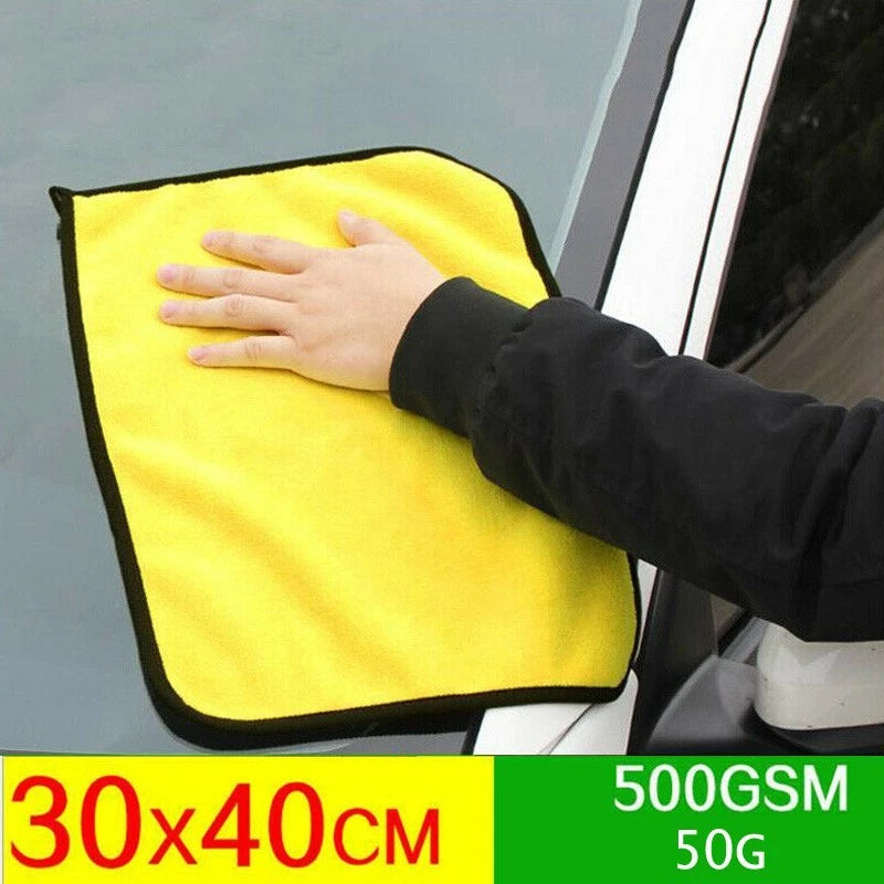 Microfiber Towel for Car Home Kitchen Washing Clean Cloth (3 Size)