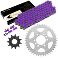 Drive Chain and Sprockets Kit for Suzuki LT230E LT230E Quadrunner 230 (1986–1993)
