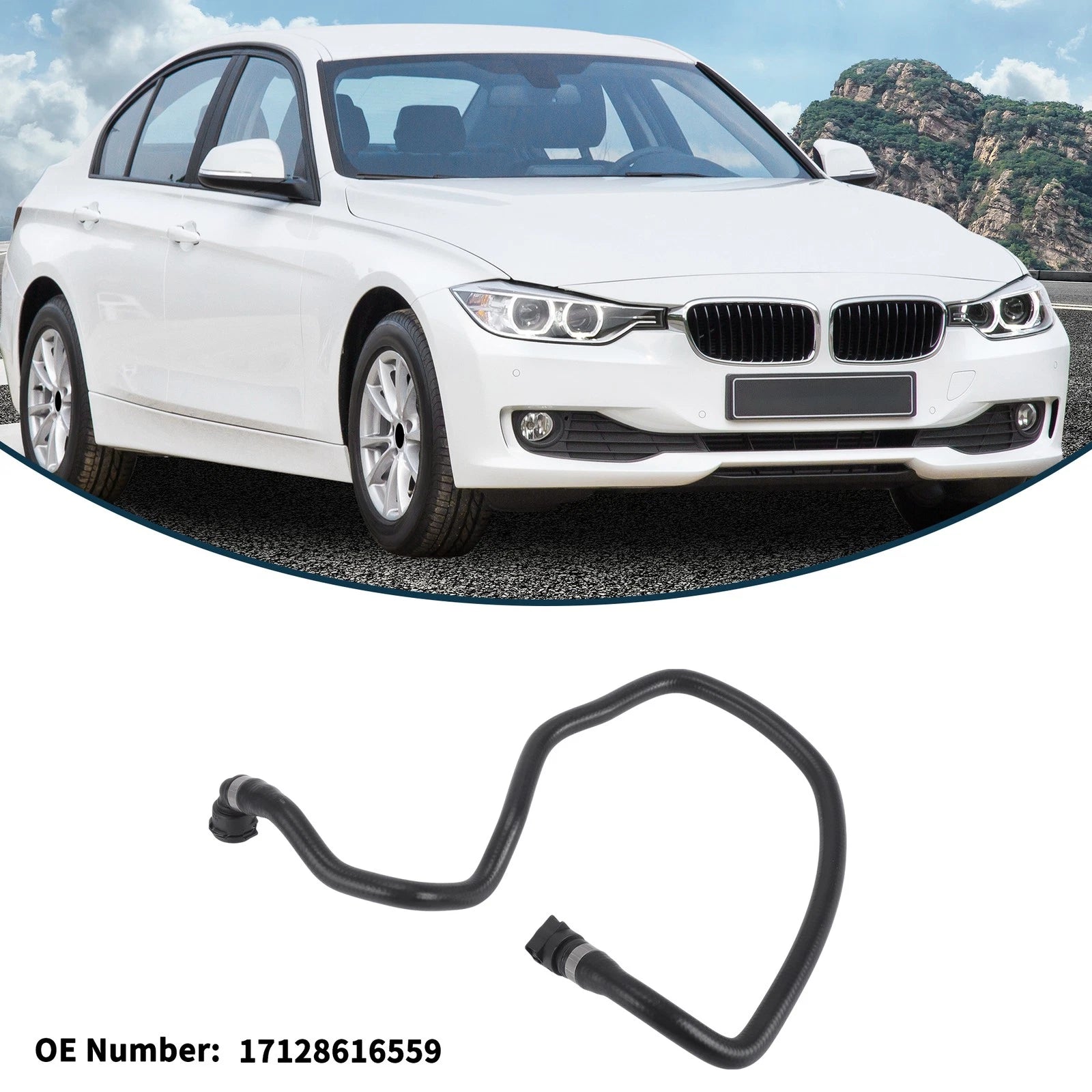 Radiator Hose Replacement for BMW 3 Series 2017 320i 340i L4 (2017–2020)