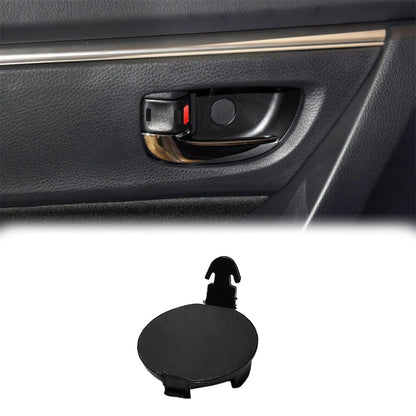 Inner Door Handle Plug Cap Cover for Toyota Corolla (2014–2018) Black
