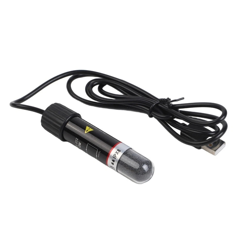 10W Automatic USB Aquarium Heater for Compact Tanks (26°C)