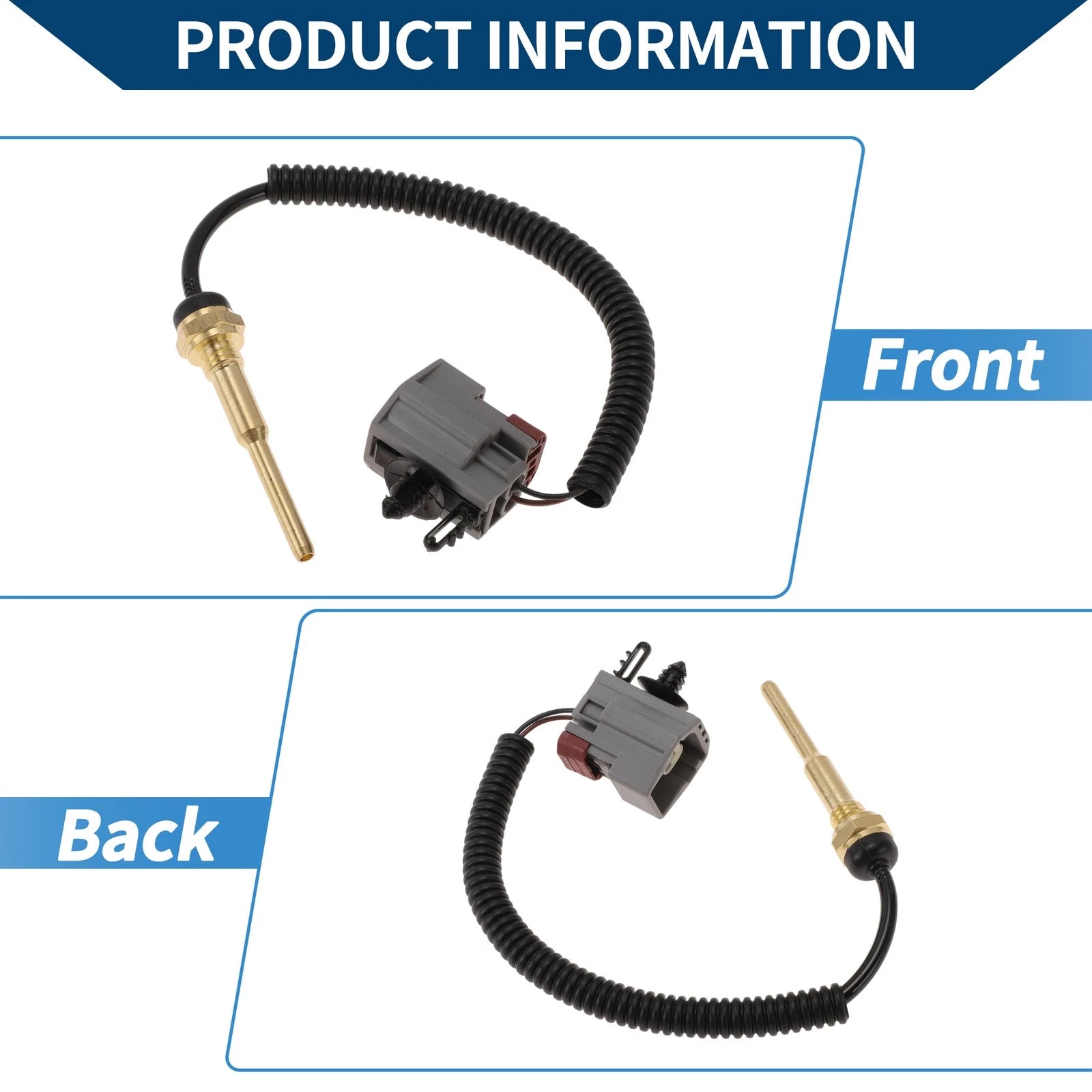 2X Engine Coolant Temperature Sensor No.YS4Z6G004AB for Ford Focus (2000–2007)