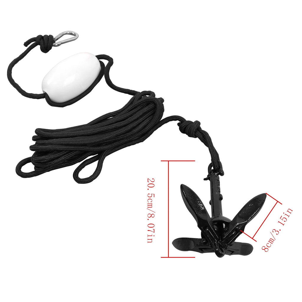 Folding Grapnel Anchor Set for Kayak (0.7KG)