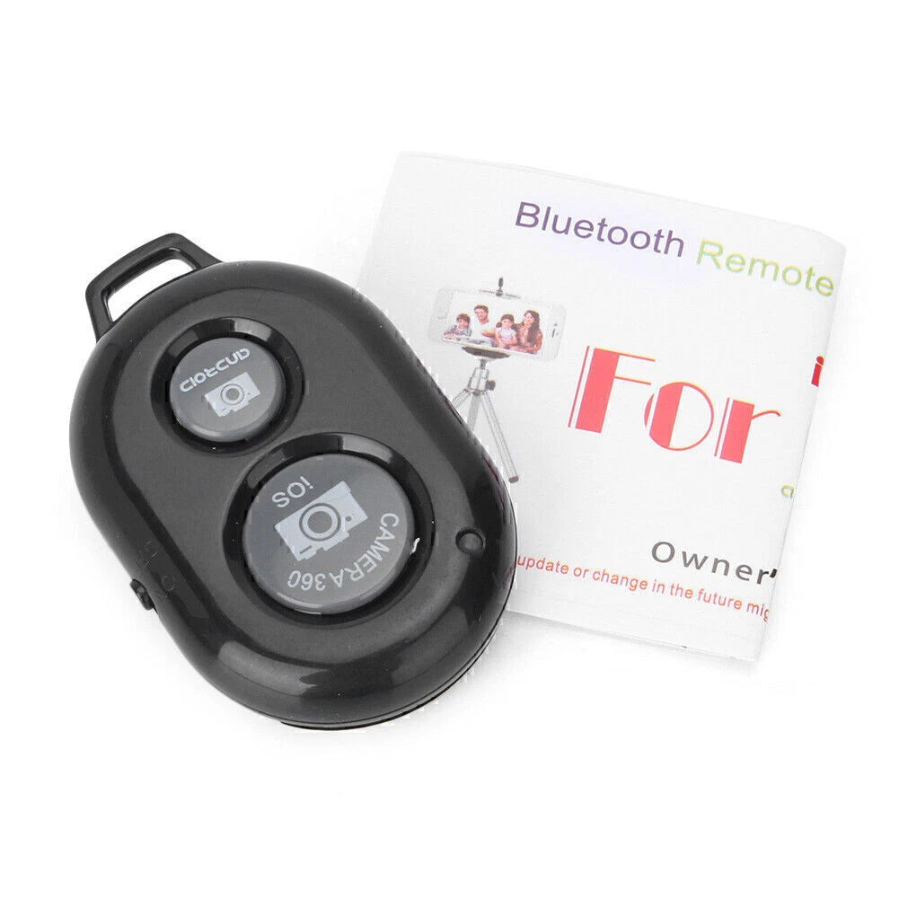 Wireless Bluetooth Remote Control Camera Shutter for Android & iOS Smartphones