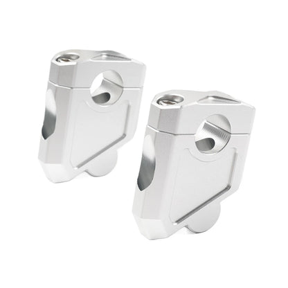 Handlebar Mount Clamp Riser for Honda Kawasaki (7/8" 22mm)