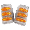 Clear Side Mirror Turn Signal Light Pair for Ford Transit 150 250 350HD (2015–2023)