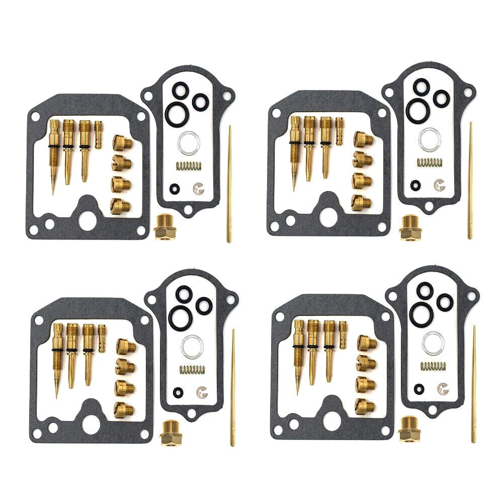 4X Carburetor Gasket Repair Kit for Kawasaki KZ900A KZ900B KZ650B (1976–1977)