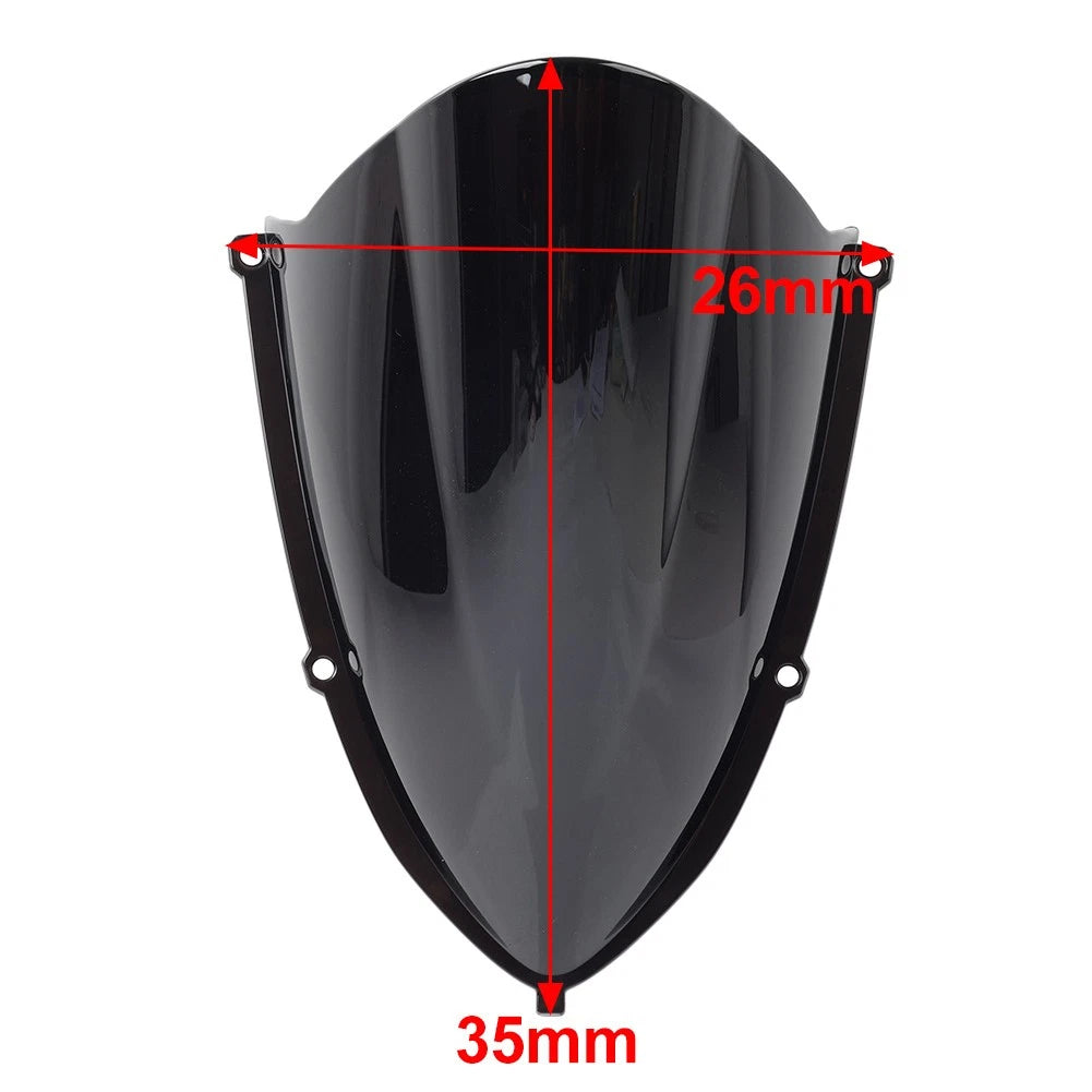 Front Black Windscreen for Aprilia RS 457 (2024–2025)