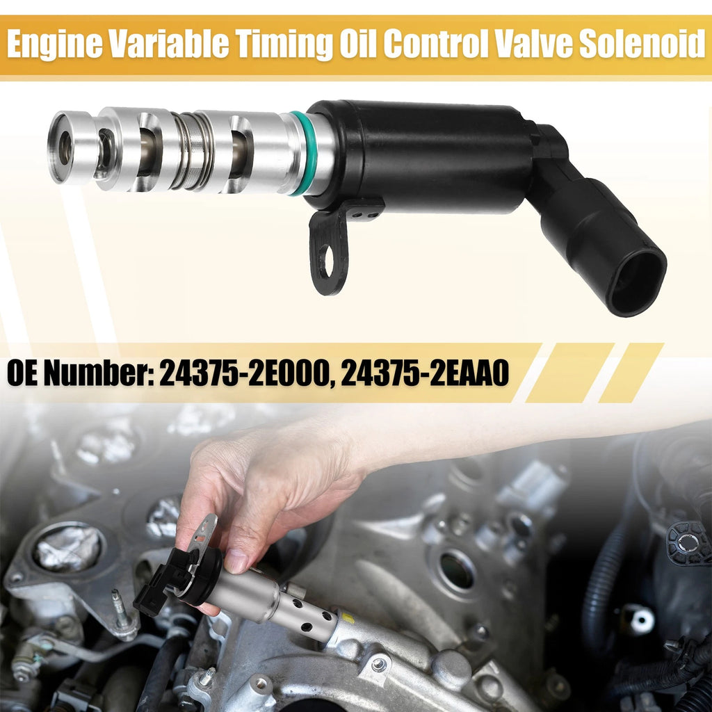 Oil Control VVT Solenoid Replacement for Hyundai Elantra (2011–2012) Kia (2011–2012)