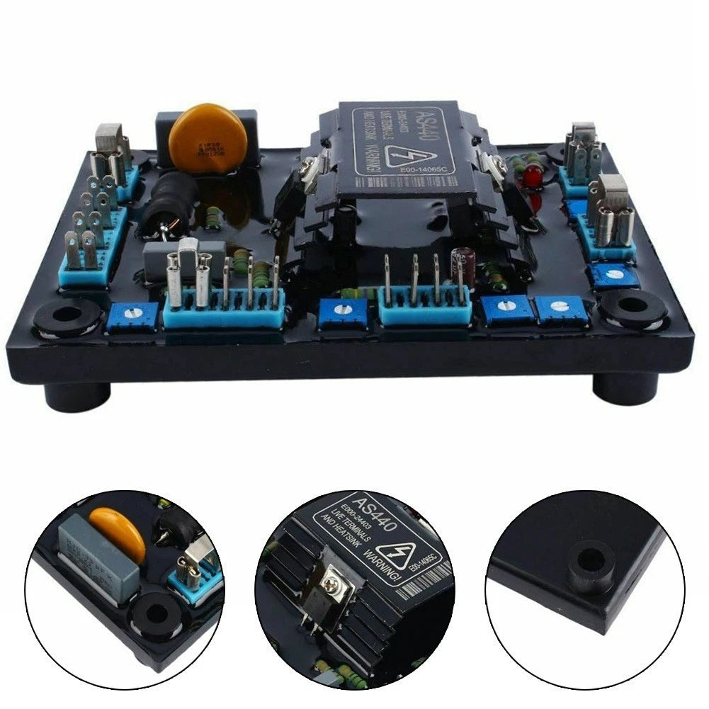Voltage Regulator for Genset Controller (Phase-controlled, Closed-loop)