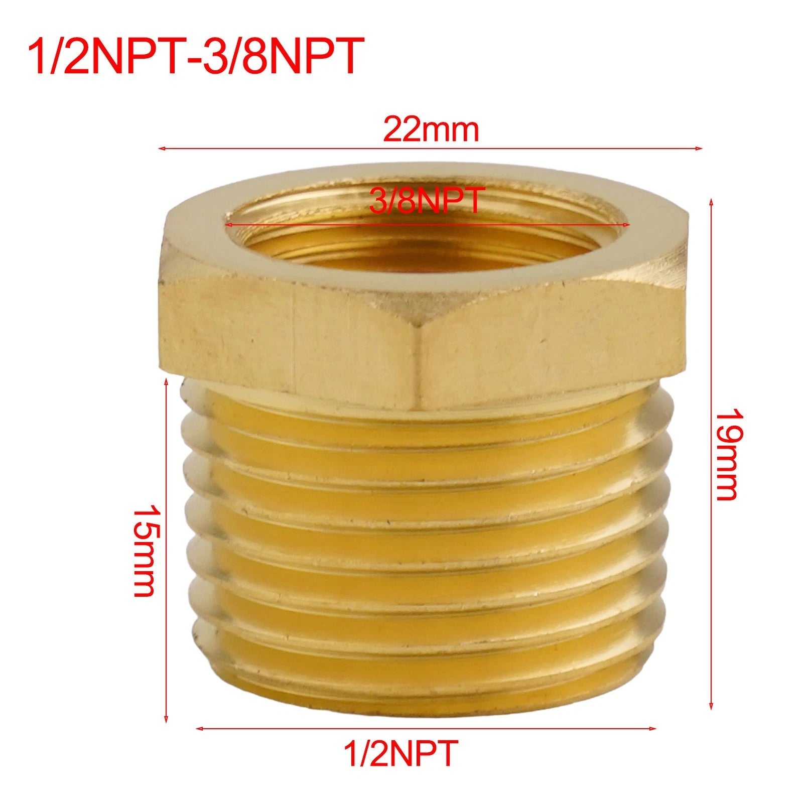 Brass Pipe Fitting Connector for Pipe System (Universal)