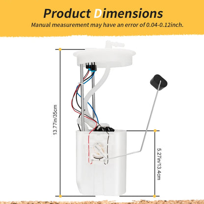 Fuel Pump for Club Car Precedent Golf Cart (2016–Present) 105043401