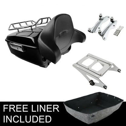 Trunk Pad Rack Mount Docking Kit for Harley Touring Road Glide (2014–2026)