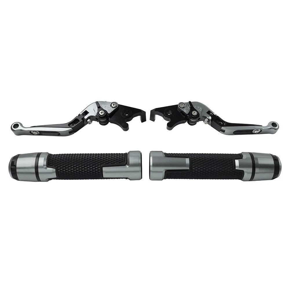Folding Extendable Brake Clutch Levers & Handlebar Grips for Honda SP (2020–2022)
