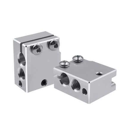Metal Volcano Heater Block for E3D Hotend V6 Extruder PT100