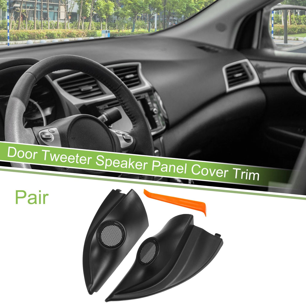 A Pillar Door Tweeter Speaker Cover Trim Replacement for Mitsubishi Mirage (2014–2024)