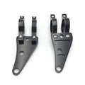 41mm Black Fork Headlight Mount Brackets for Motorcycle Chopper Cafe Racer