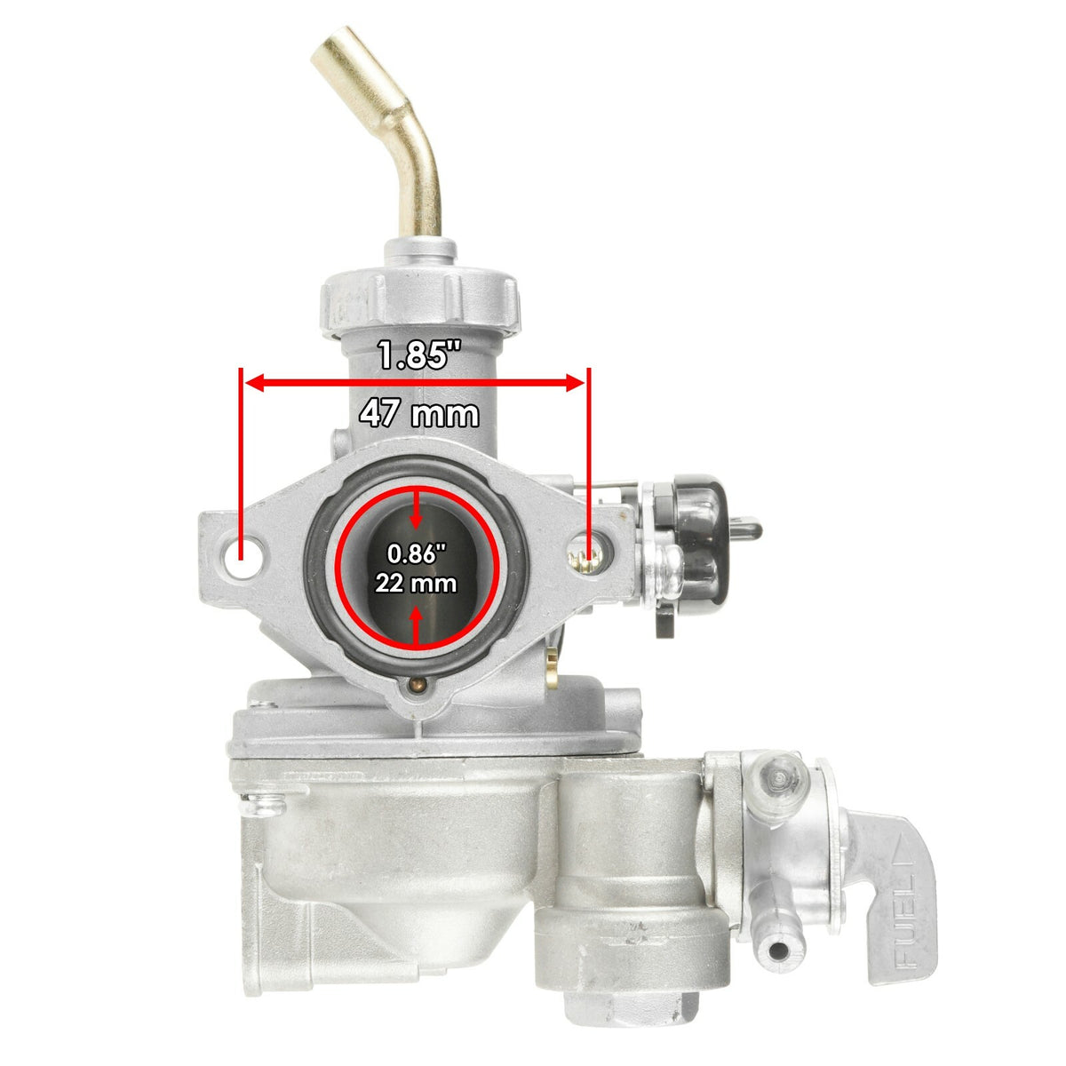 Caltric Replacement Carburetor for Honda ATC110 (1983–1984)