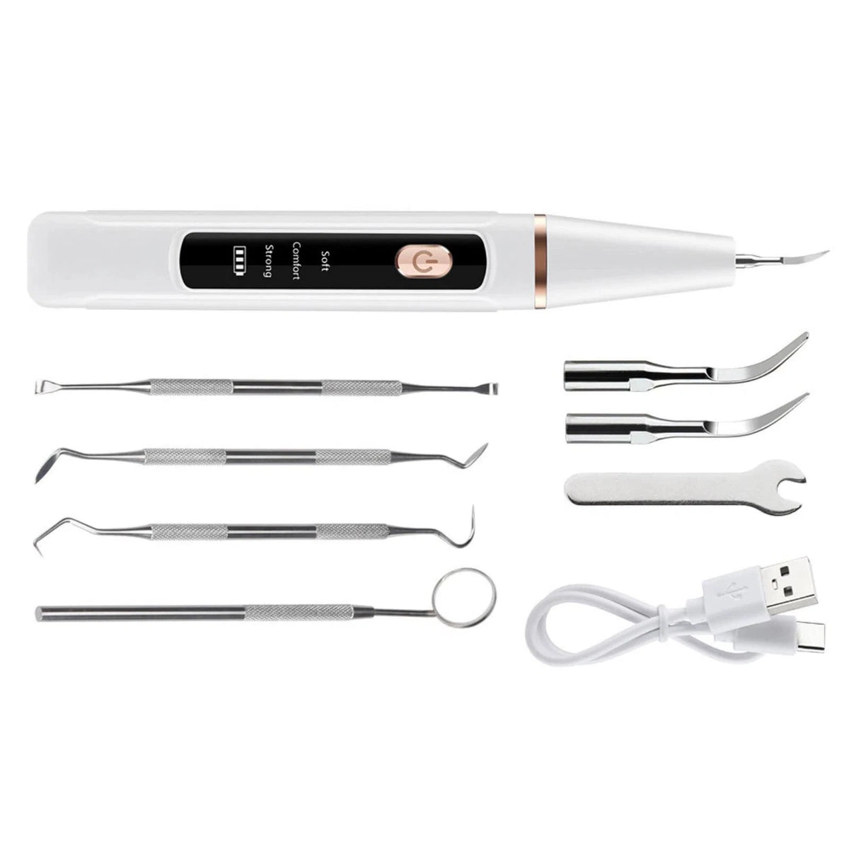 Dental scaler ultrasonic tooth cleaner for