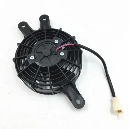 Black Plastic Radiator Fan for Linhai 260cc 300cc ATV