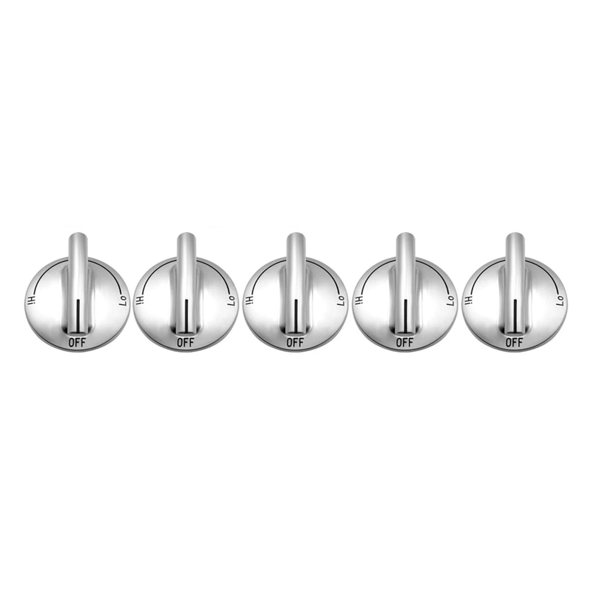 5pcs Gas Cooker Switch Knob for Maytag/Whirlpool (74007733)