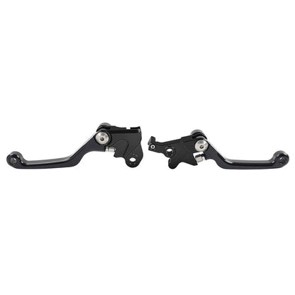 CNC Pivot Brake Clutch Levers for Yamaha XTZ125 (2003–2012) Black