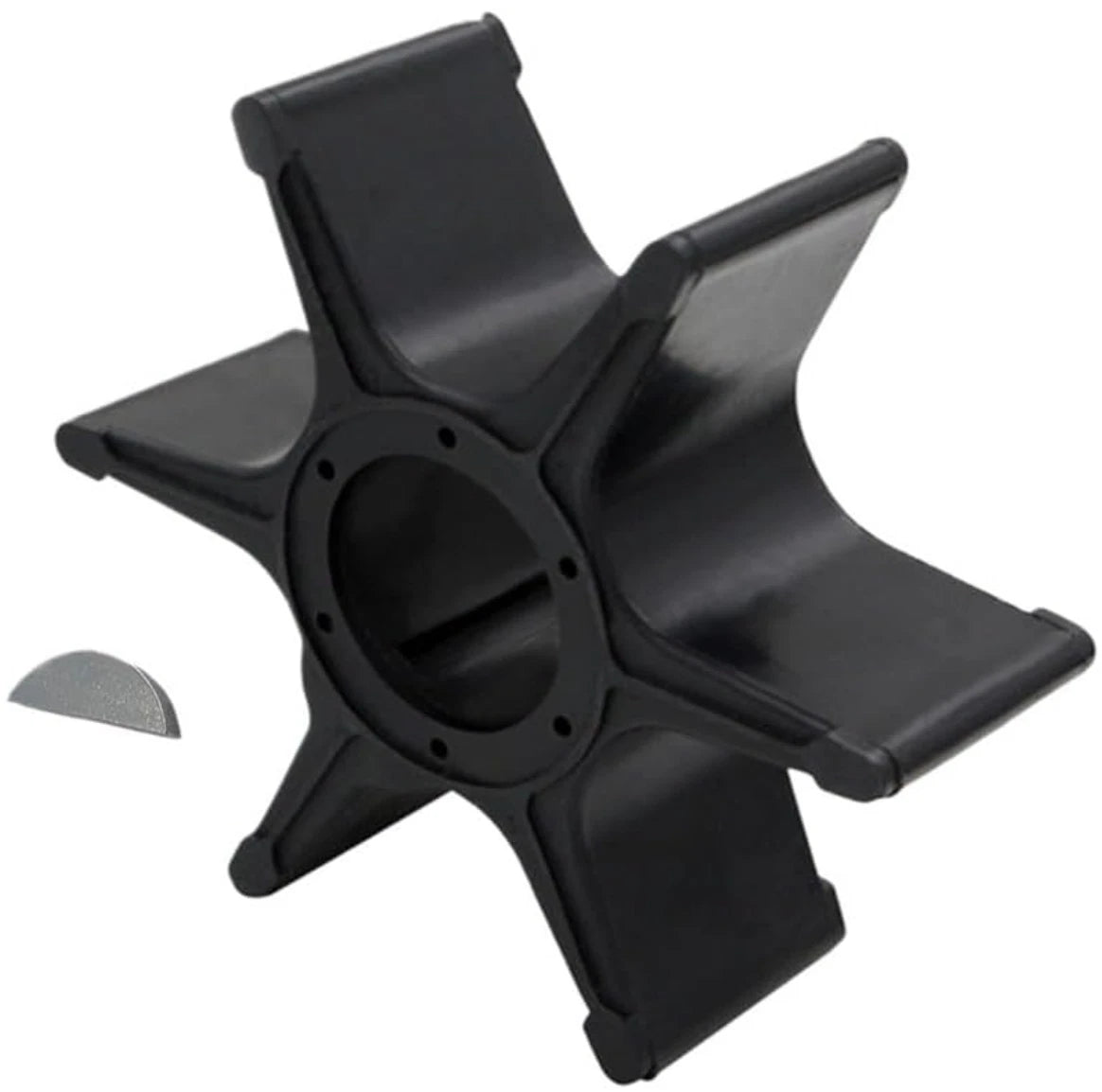 Water Pump Impeller with Key for Suzuki 2 Stroke 25 HP Outboard (1994–1994)