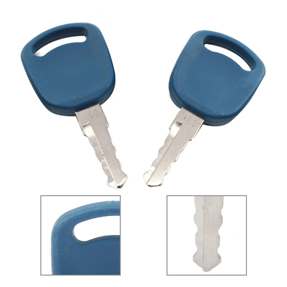 2 pcs Ignition Keys for New Holland Tractor (82003267)