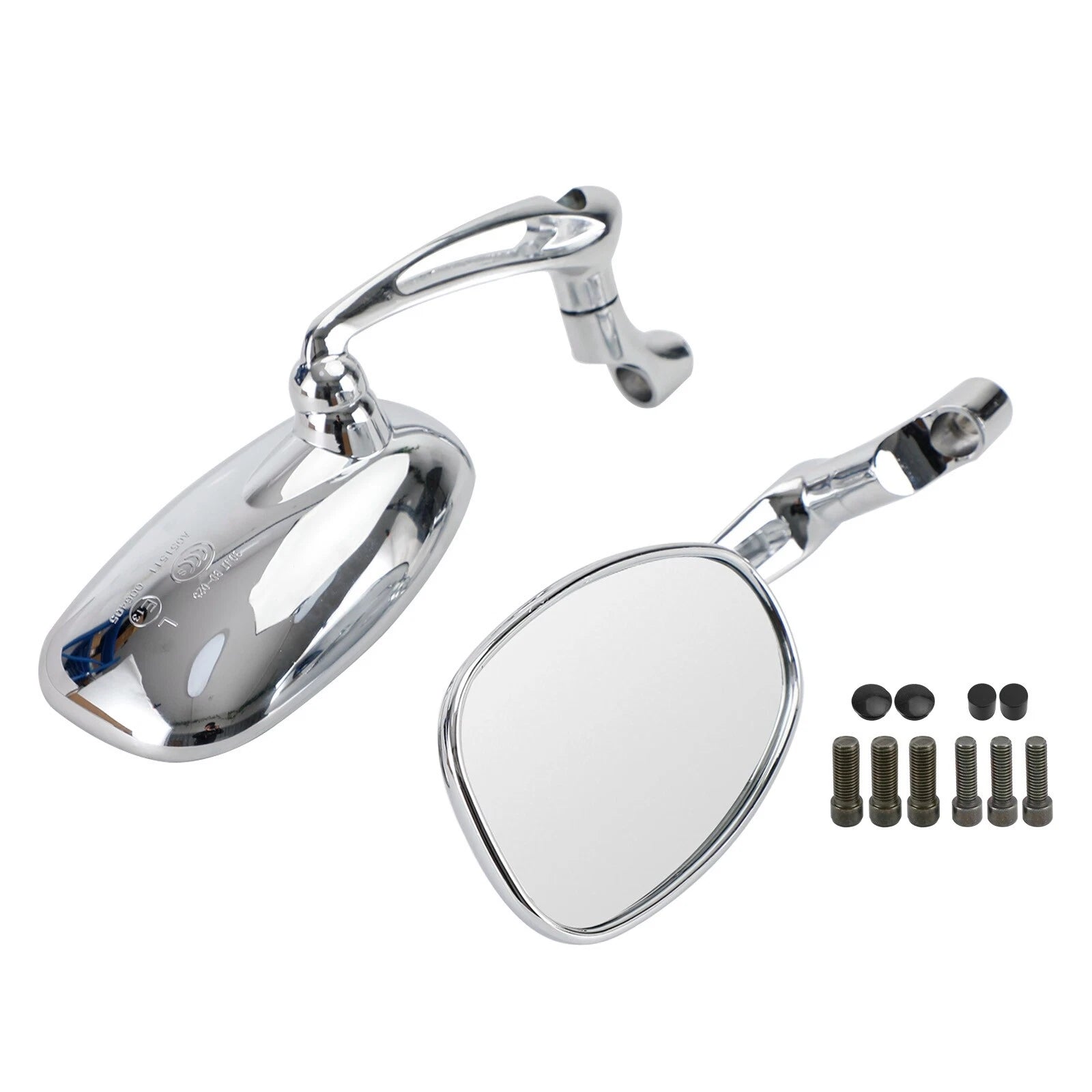 Custom Mirrors Pair for Honda CB750/CB1300/CB1000/EX/RS/Rebel 500/1100/VT600/750C