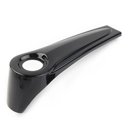 Black Stretched Dash Panel Gas Tank Covers for Harley Electra Glide (2000–2023)