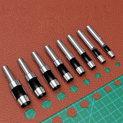HRC58 Hollow Punching Set for Leather, Plastic, Sponge