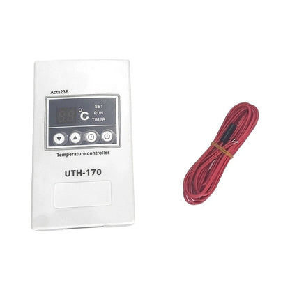Digital Touchscreen Thermostat for Sauna Steam Room (5-60C, 4kW Rated)