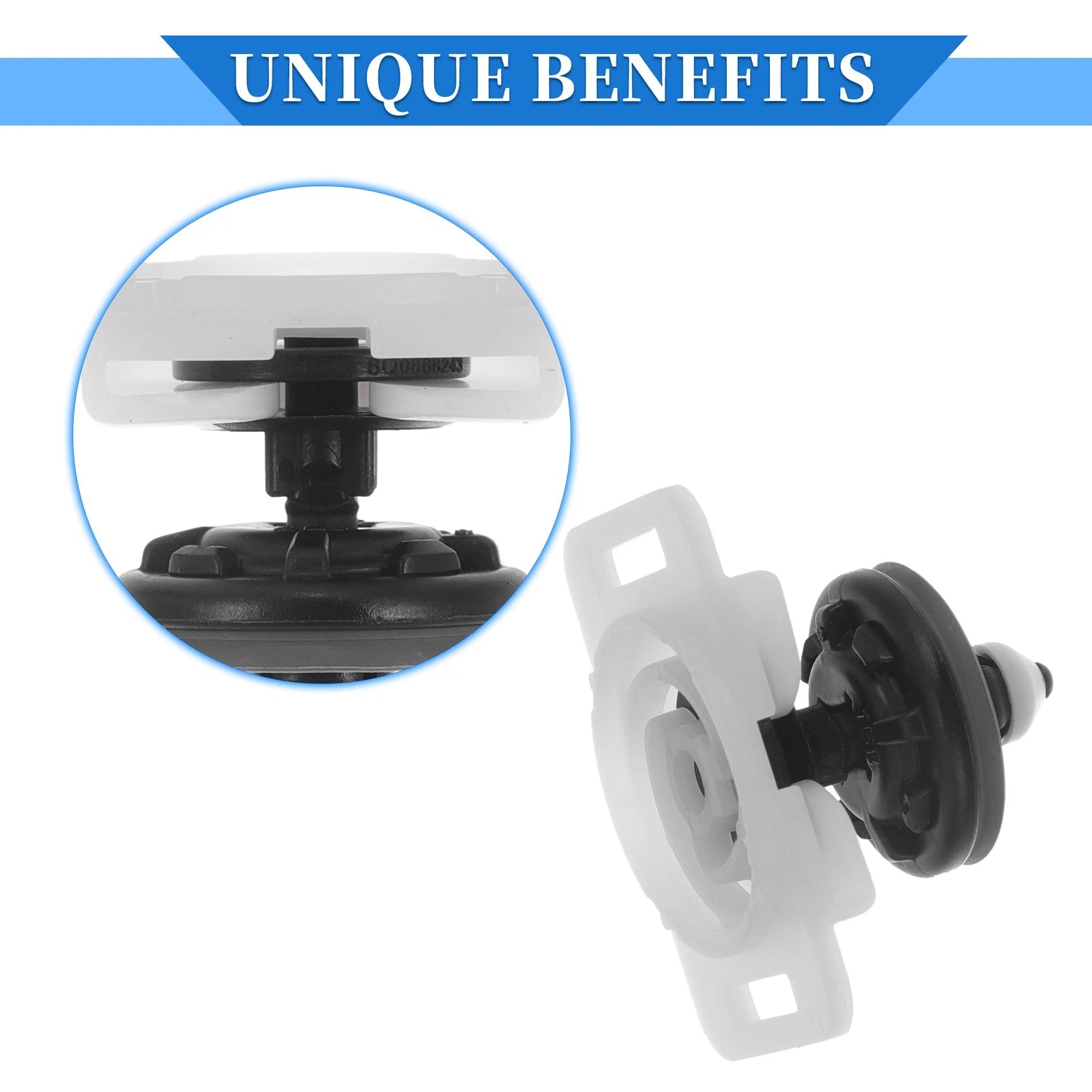 Door Panel Trim Clips 10 Pack for Audi A4 (2003–2009) Base Bracket Retainer