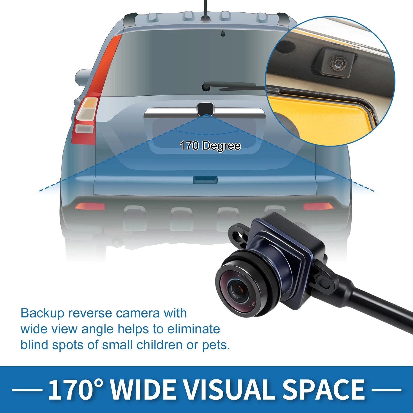 Rear View Camera for Fiat (7355951810)