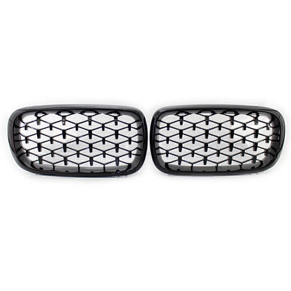 Front Bumper Grill Mesh Grille Trim for BMW X5 F15 (2013–2018) Honeycombe