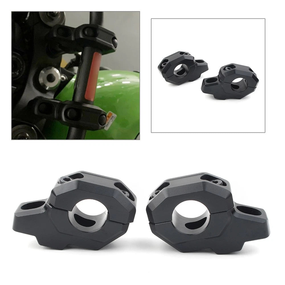 CNC Handlebar Riser Adapter for Kawasaki Z1000 Z750 (2004–2011)