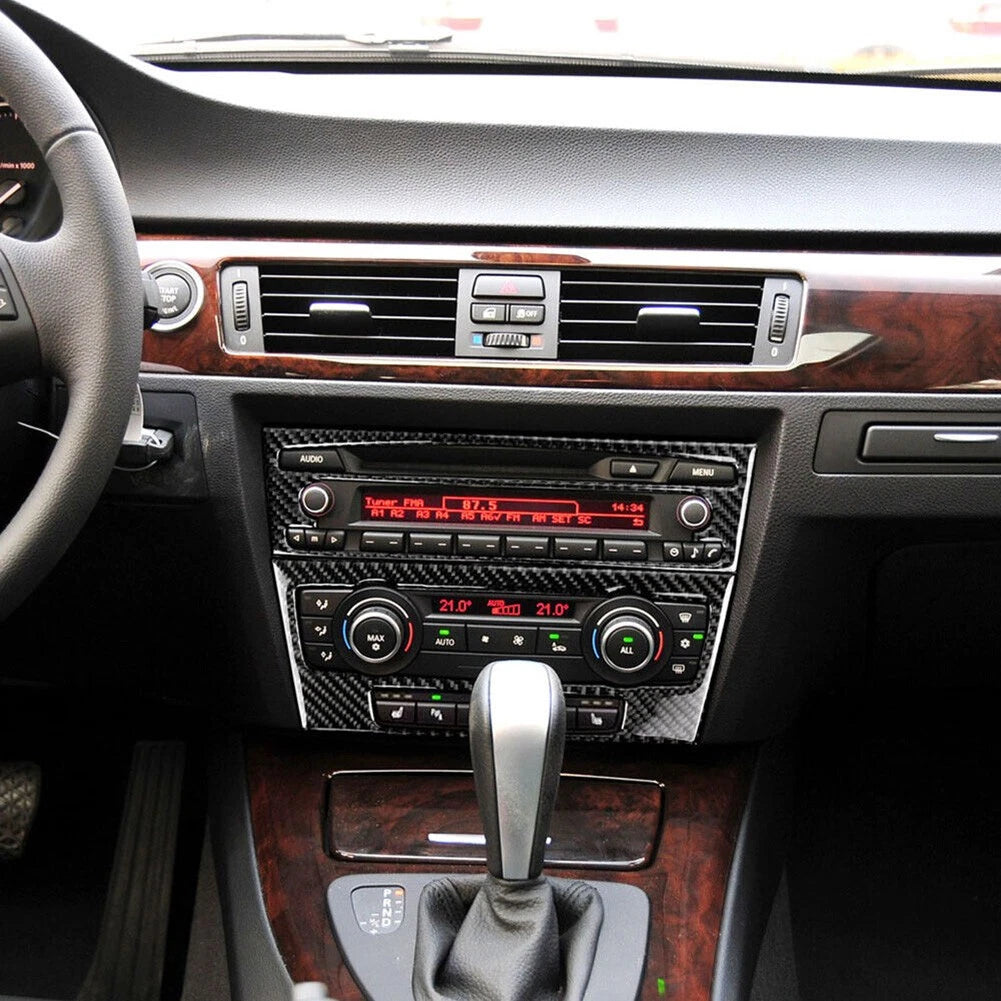 Set of 2 AC Panel Trim for BMW E90 E92 E93 3 Series