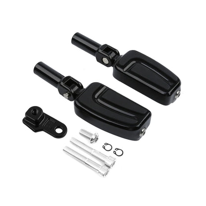 Rear Passenger Footpeg for Harley Softail Slim (2012–2017) Black