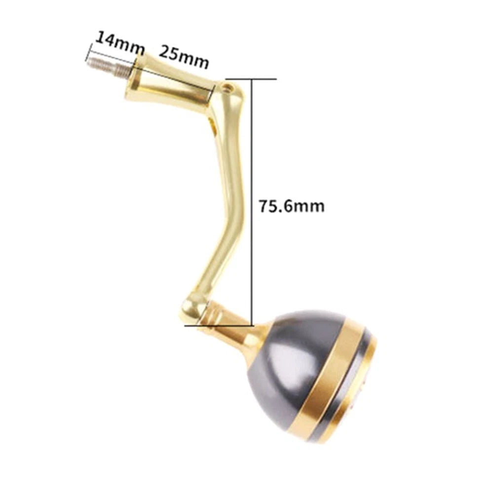 Fishing Reel Rocking Handle for Fishing Reel (Foldable Aluminum Alloy)