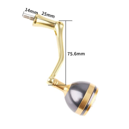 Fishing Reel Rocking Handle for Fishing Reel (Foldable Aluminum Alloy)