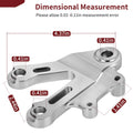 Left Footrest Footpeg Bracket for Kawasaki Ninja ZX-6R ZX-9R ZZR600 (1998–2008)