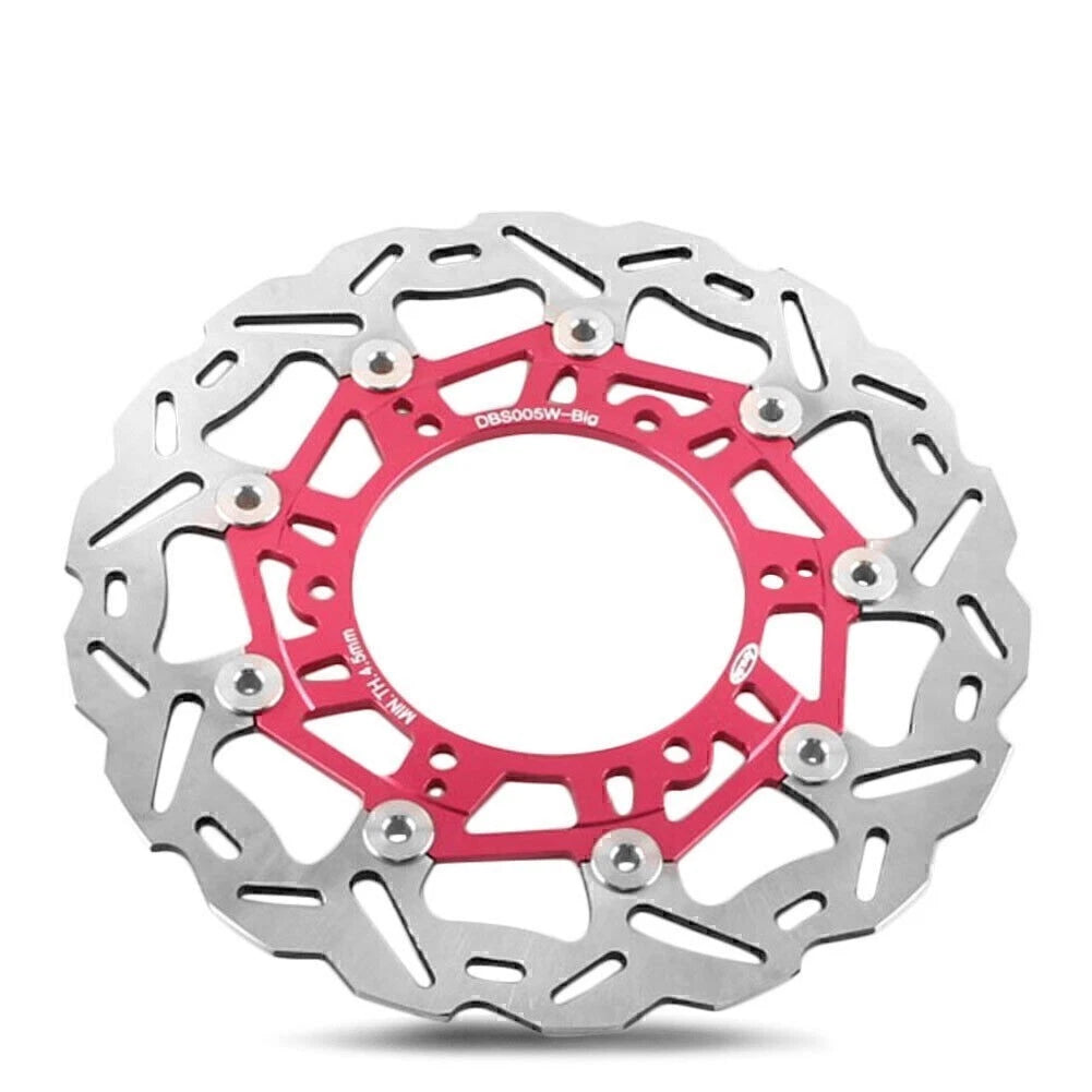 Front Brake Disc Red for Yamaha YP Majesty DX 250 (1998–1999)