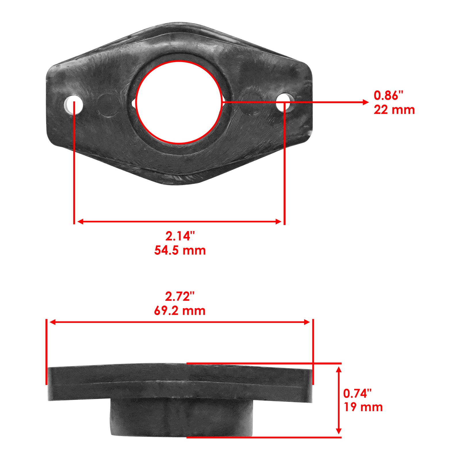 Lower Steering Post Bushing Replacement for Polaris XPress 300 (1996–1999)