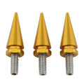 6mm Gold Windscreen Screws for Harley Electra Glide (1996–2013)