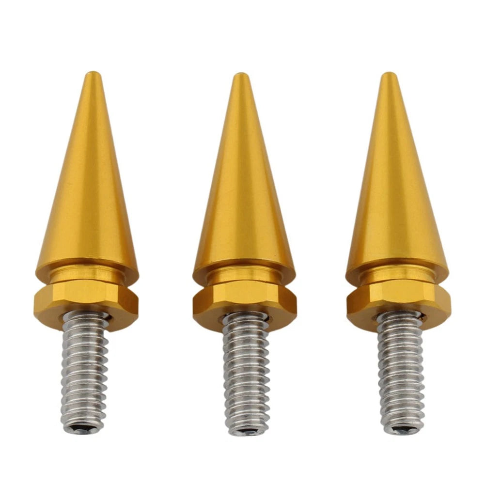 6mm Gold Windscreen Screws for Harley Electra Glide (1996–2013)