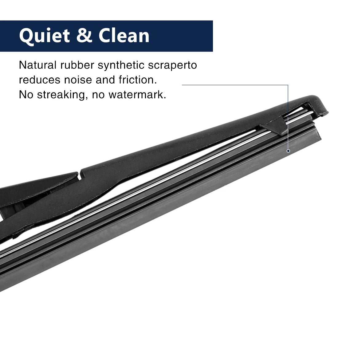 Set of 2 Rear Windshield Wiper Blade Arms for Nissan X-Trail T32 (2014–2017)