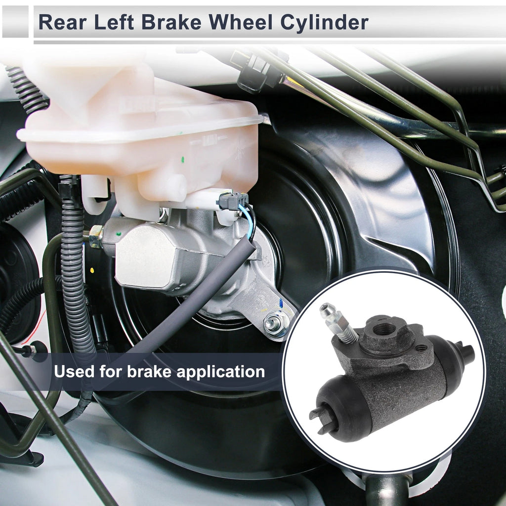 Brake Wheel Cylinder Rear Left Replacement for Toyota Corolla (1984–2002)
